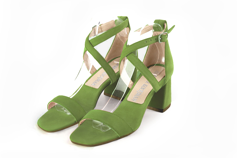 vert anis dress sandals for women - Florence KOOIJMAN